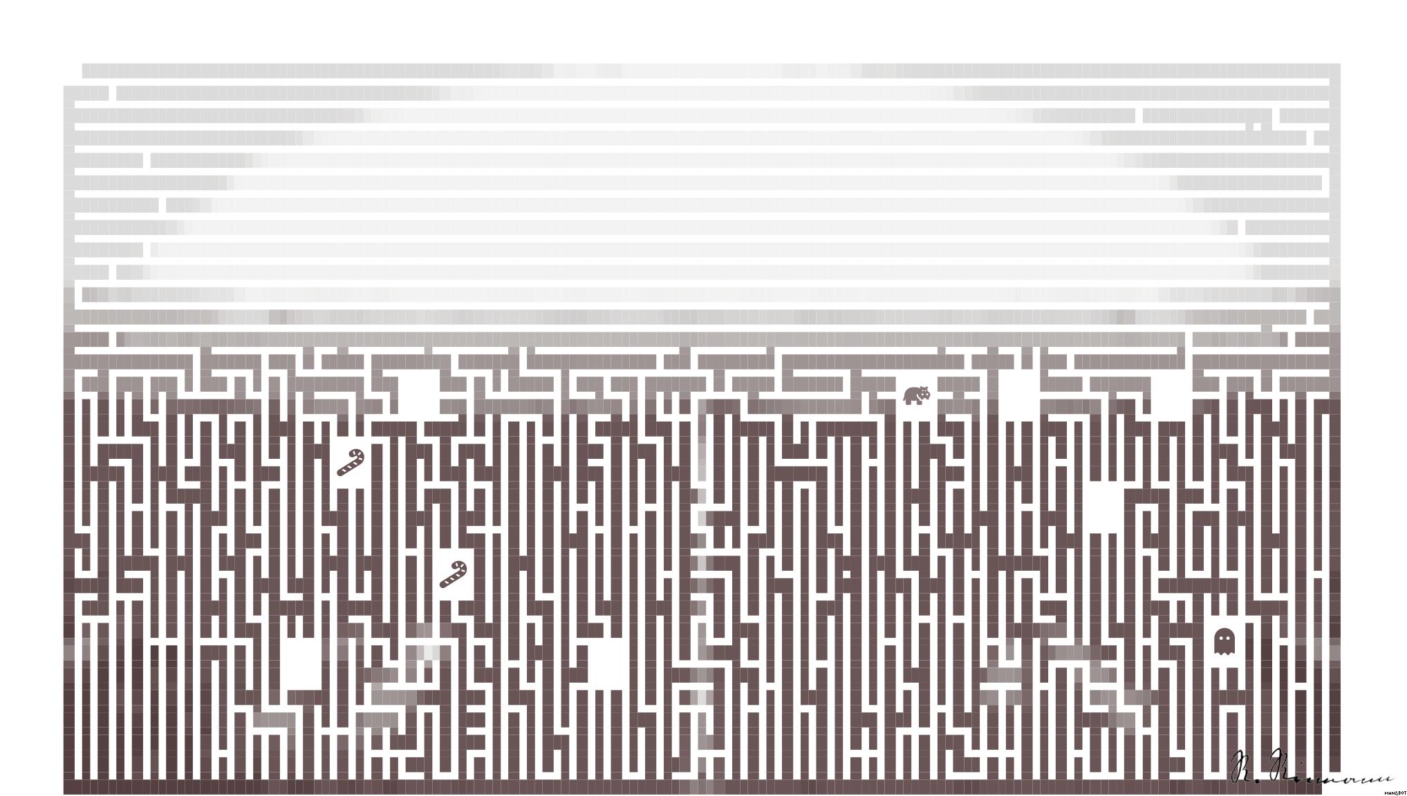 Drawn by bot iCJVHkVaPyARXY53hqfP7K; art-amaze; A foggy track field with visible lane numbers and white lines. AI Art