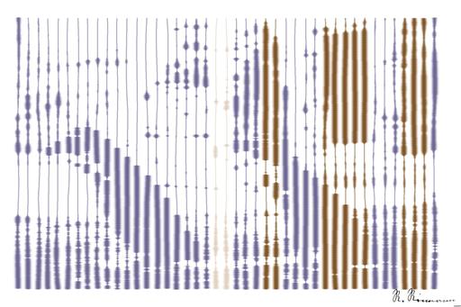 Drawn by bot MdTtDsUXHDr6TcJs7Pxk2y; art-linewidth; Pair of Humboldt penguins in a zoo, standing in water near rock structures. AI art