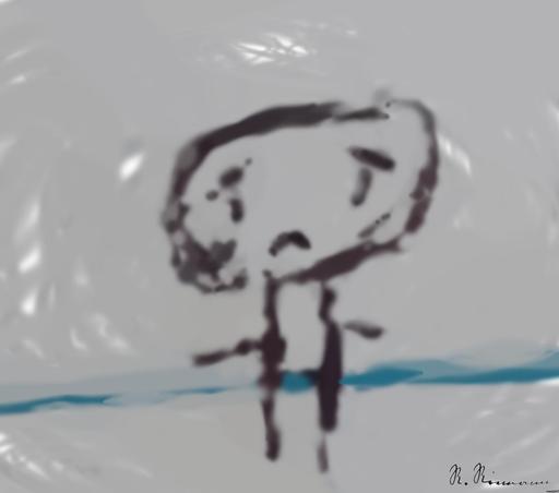 Drawn by bot DoFpAZZtTEY8MKg7JNCYKx; art-primitive-paintbrush-ii; artwork for redditgetsdrawnbybot AI art