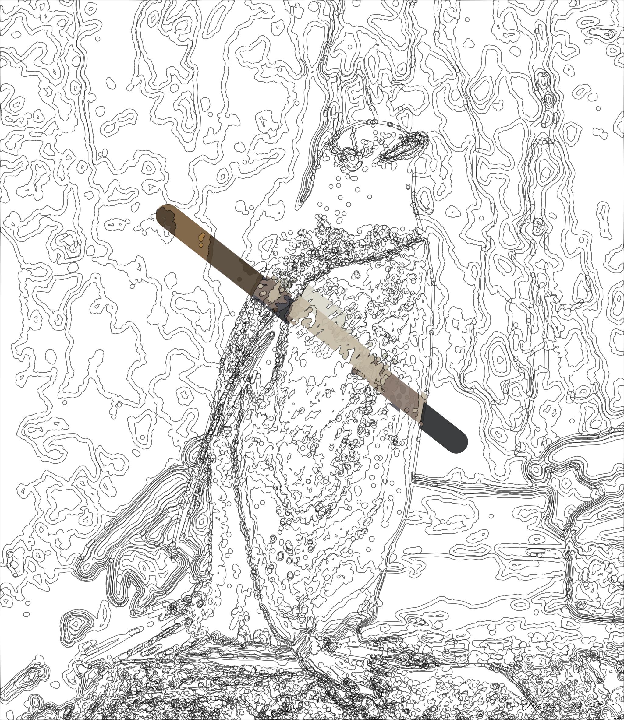 from CC0 photo AI Art