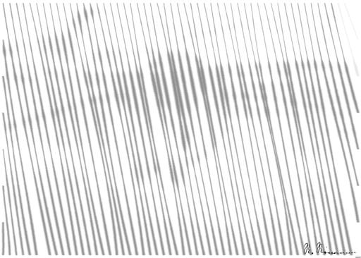 Drawn by bot bEjk2JYT2ateMCjJsFnpoT; art-linewidth; black and white penguin on water AI art