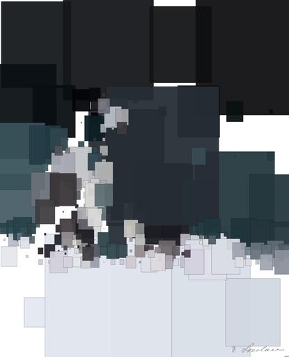 Drawn by bot H8Tnn3AFSqjevcvcqybBjL; art-quadrangle; two penguins standing on rice near body of water AI art