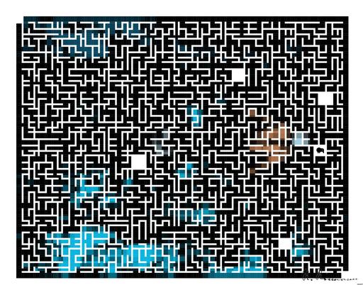 Drawn by bot a2VBxPwtzSE2KCNsEFpZMz; art-amaze; Top view of a swimmer wearing a cap, performing a front crawl stroke in a clear blue swimming pool. AI art