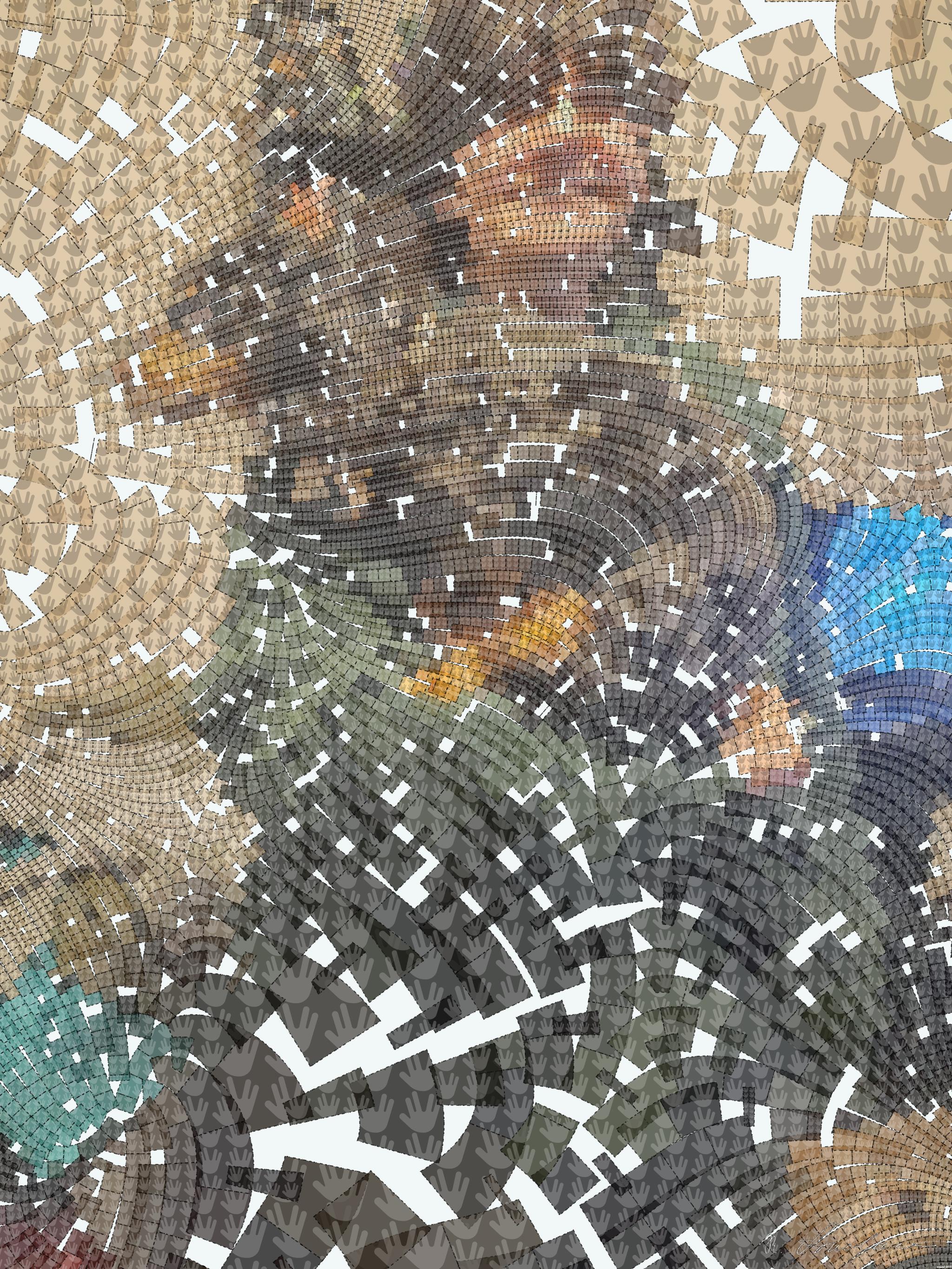 Drawn by bot 9iXz538XKgtBMmx7Dj5LX2; art-flowy; artwork for redditgetsdrawnbybot AI Art