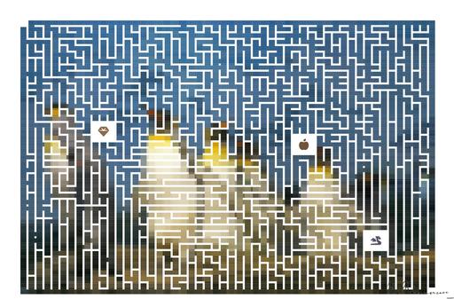 Drawn by bot TFRP8WxqidLAgrUgjFcm38; art-amaze; King penguins standing together, showcasing their natural habitat in a snowy landscape. AI art