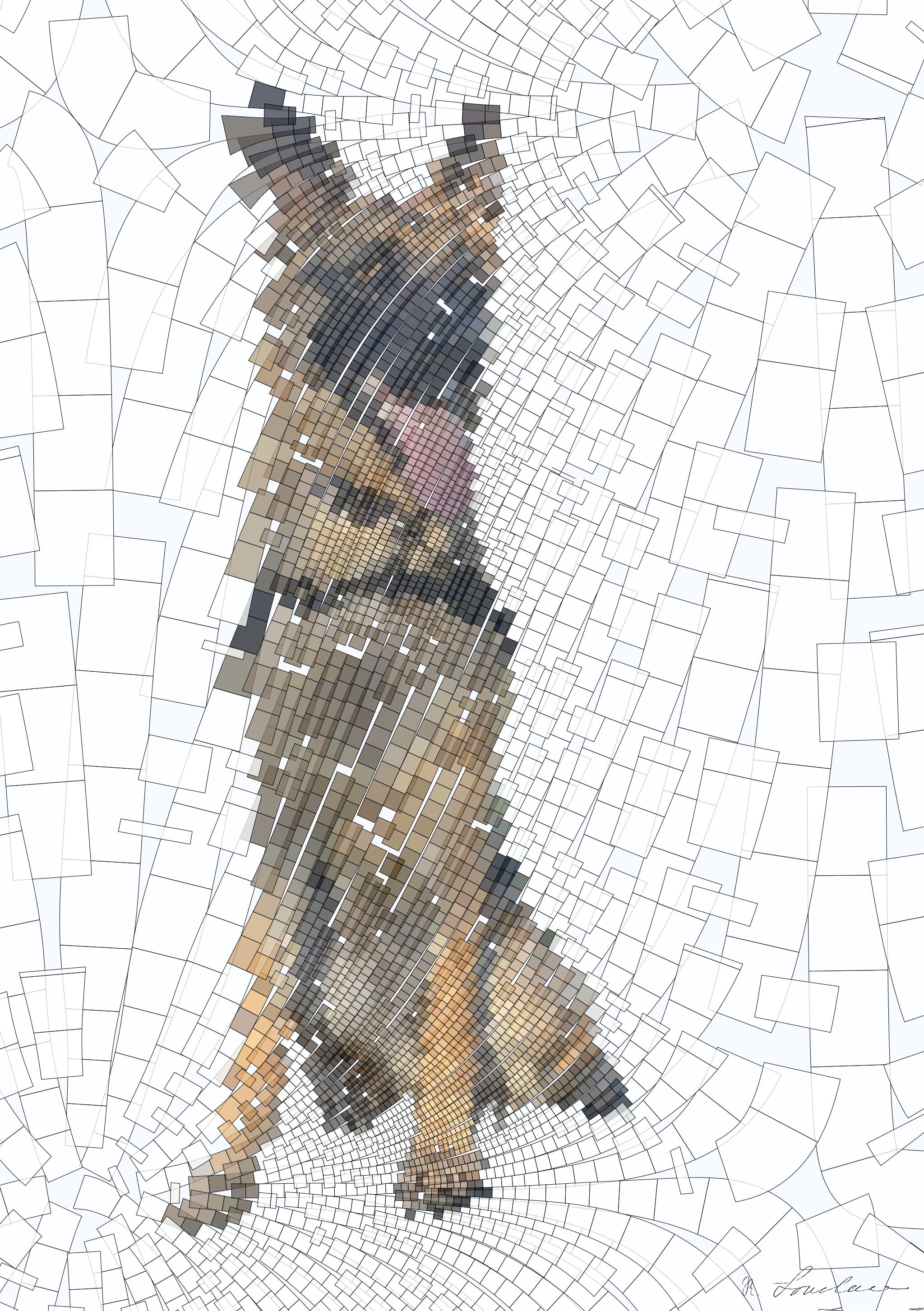 Drawn by bot iVMbEVEvFBNBMqbTTW2xwG; art-flowy; artwork for redditgetsdrawnbybot AI Art