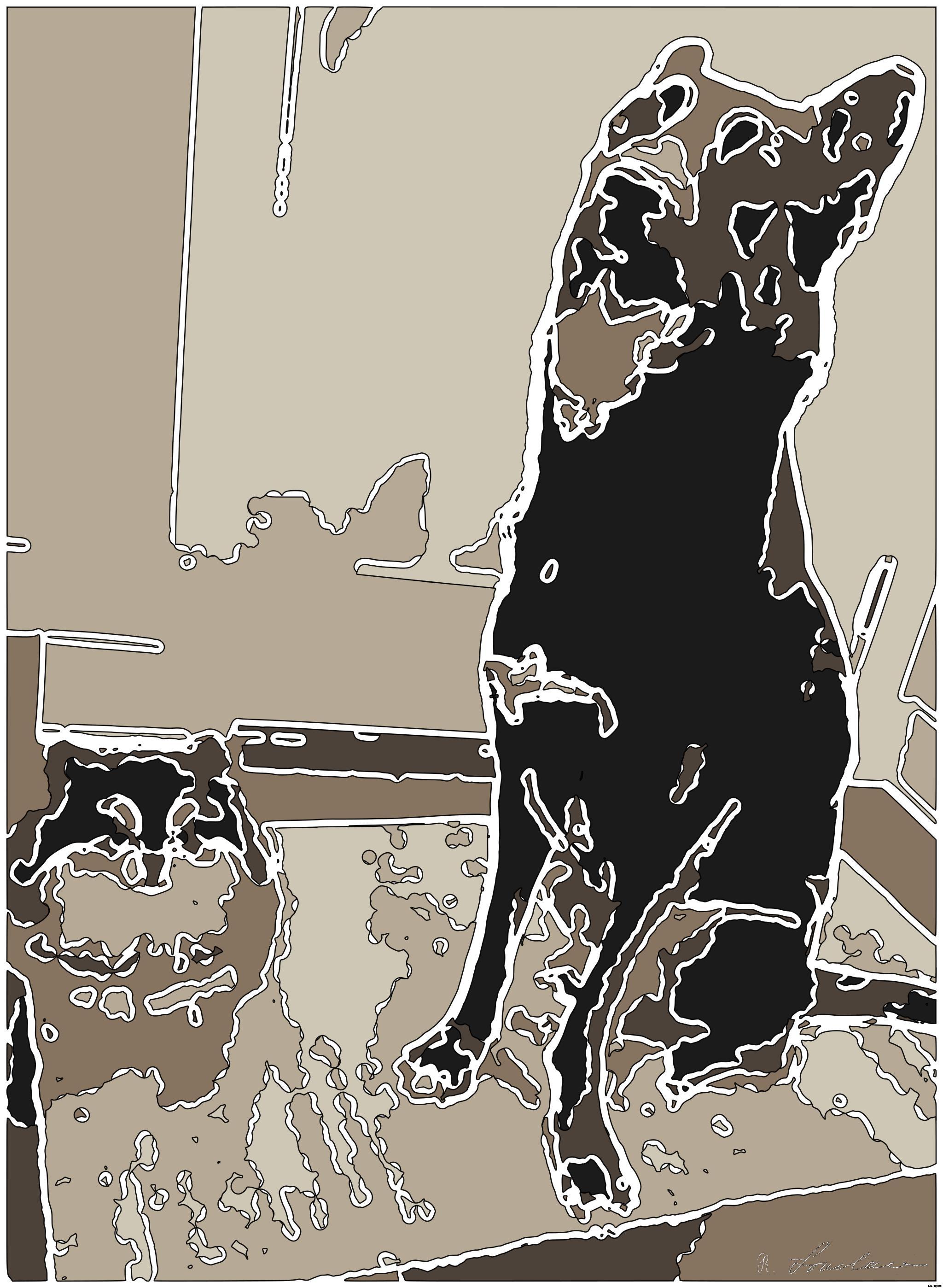 artwork for redditgetsdrawnbybot AI Art