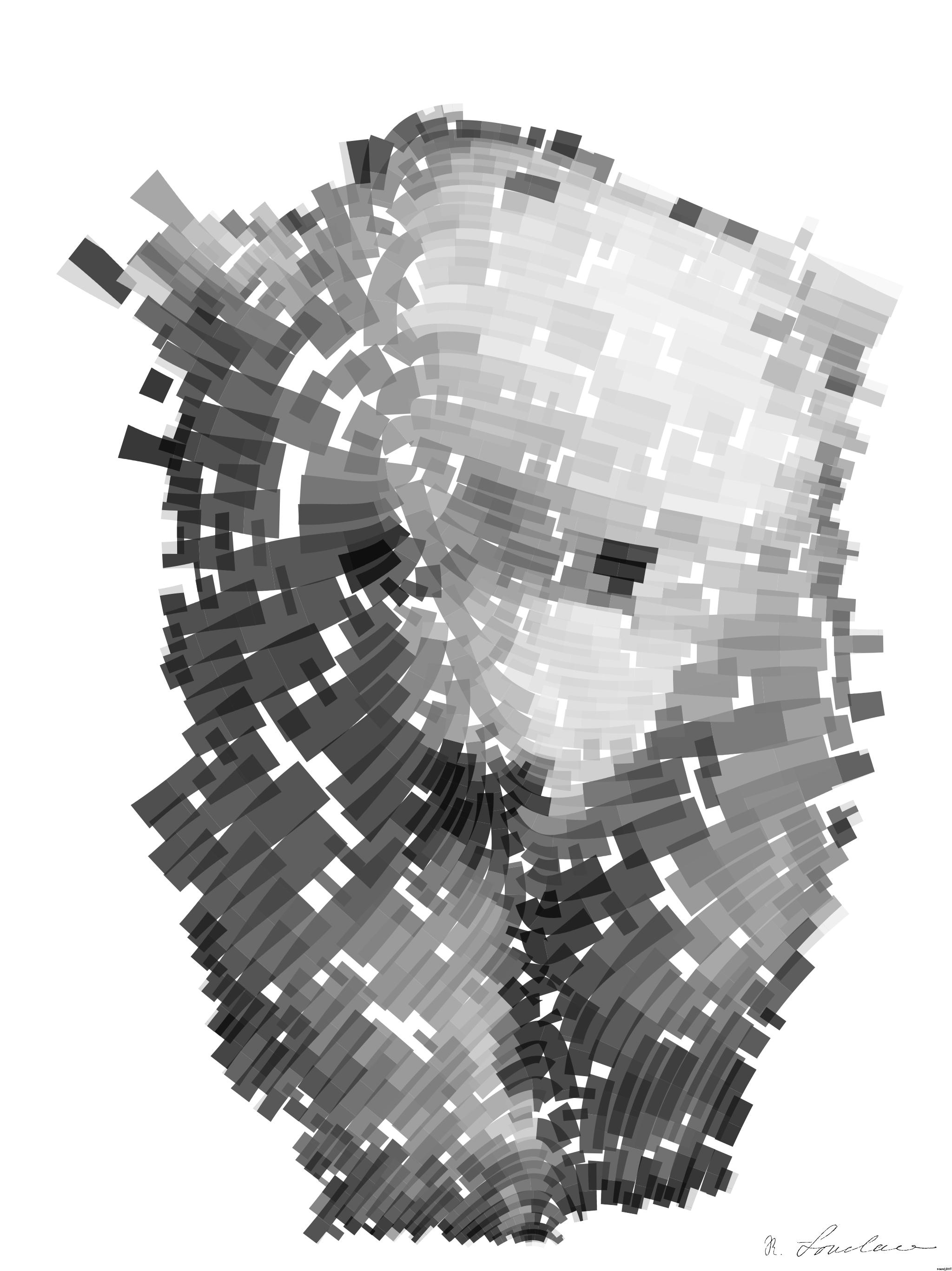 Drawn by bot CGTex96DKxMHbbvkwaBcF6; art-flowy; Black and white portrait of a polar bear cub sheltered between its mother's paws. AI Art