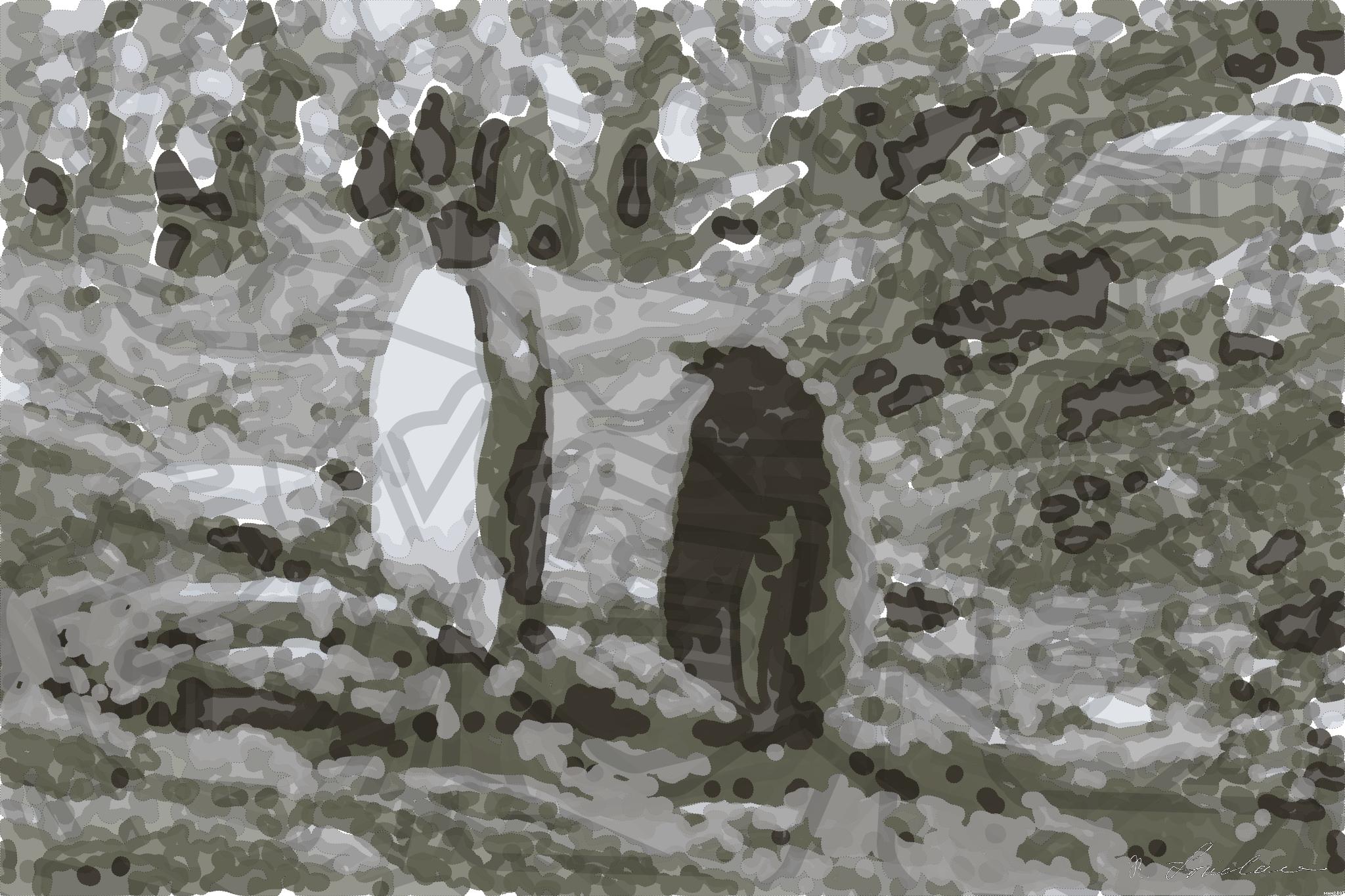 from CC0 photo AI Art