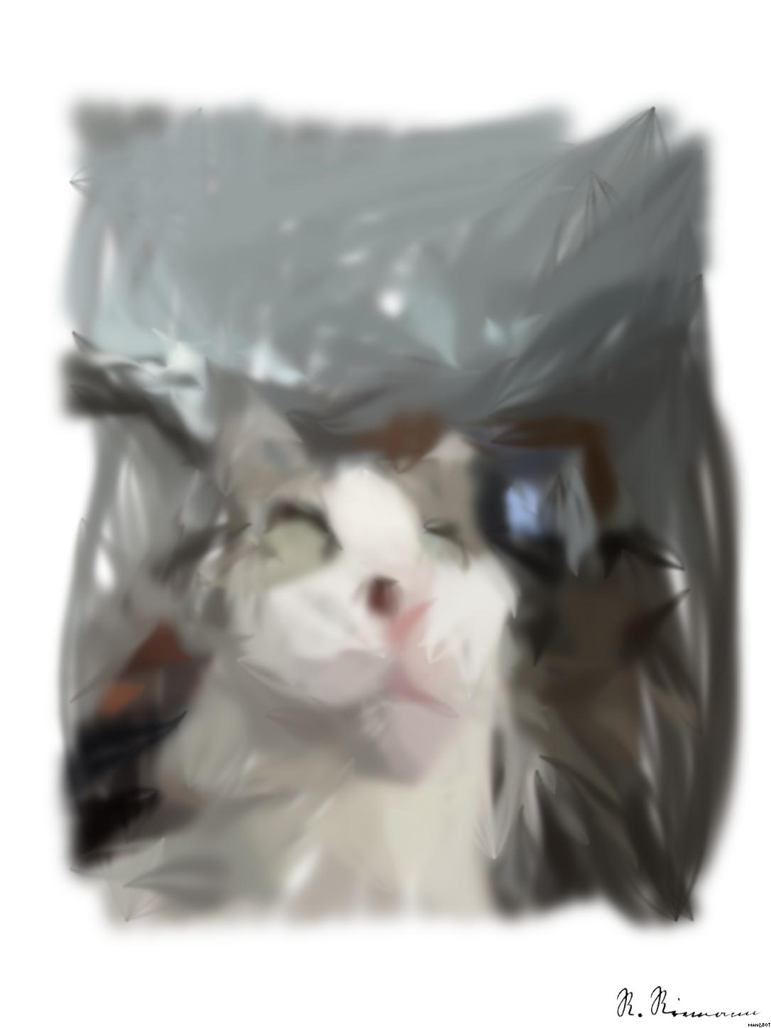 Drawn by bot XHaUcE2KCQgDrok7vcAQfx; art-primitive-paintbrush-ii; artwork for redditgetsdrawnbybot AI Art