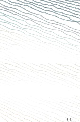 Drawn by bot LECAScSN8LESJQeTdFyyMu; art-linewidth; a view of the ocean from a sandy beach AI art