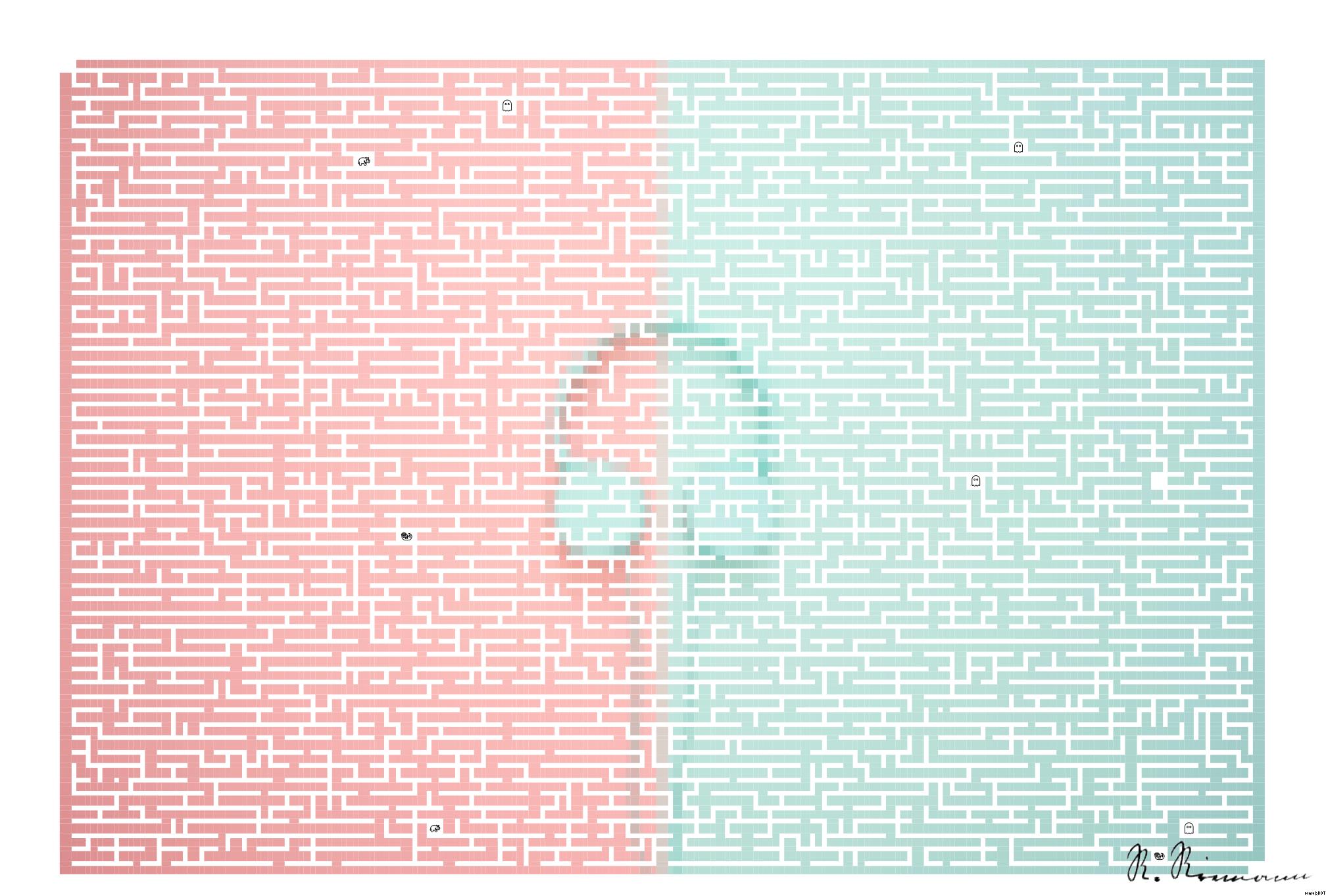 Drawn by bot 2ycg4WGCjWnG8SXrCpw9jF; art-amaze; Minimalist headphones on a pink and mint background, artistic and modern. AI Art