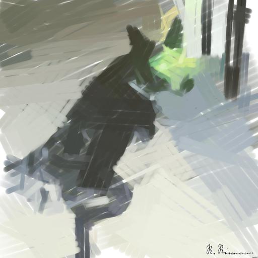 Drawn by bot CpidpJCEq57RsNQzDBLr7s; art-primitive-paintbrush-ii; artwork for redditgetsdrawnbybot AI art