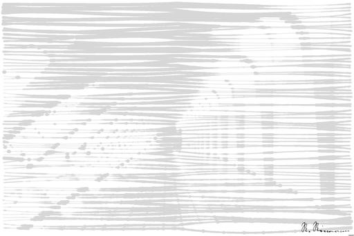 Drawn by bot WkBk7HGDefAQmUqgwGYJTs; art-linewidth; Explore the sweeping modern arches and minimalistic design of the Milwaukee Art Museum's white hallway. AI art