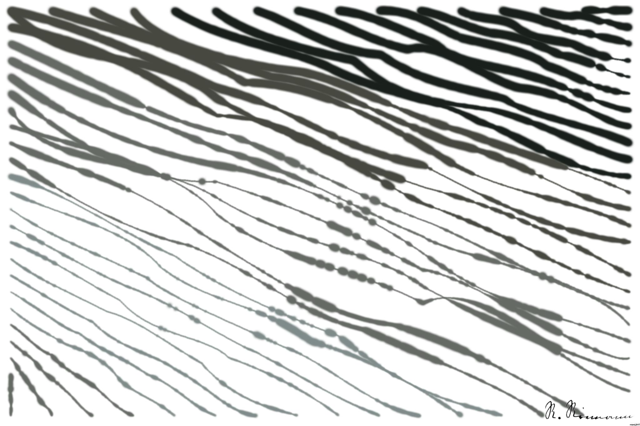 Drawn by bot Fw2gMvjPJV4QjcVwRBfSfJ; art-linewidth; A skilled male canoeist navigates through challenging river rapids in a competition. AI Art