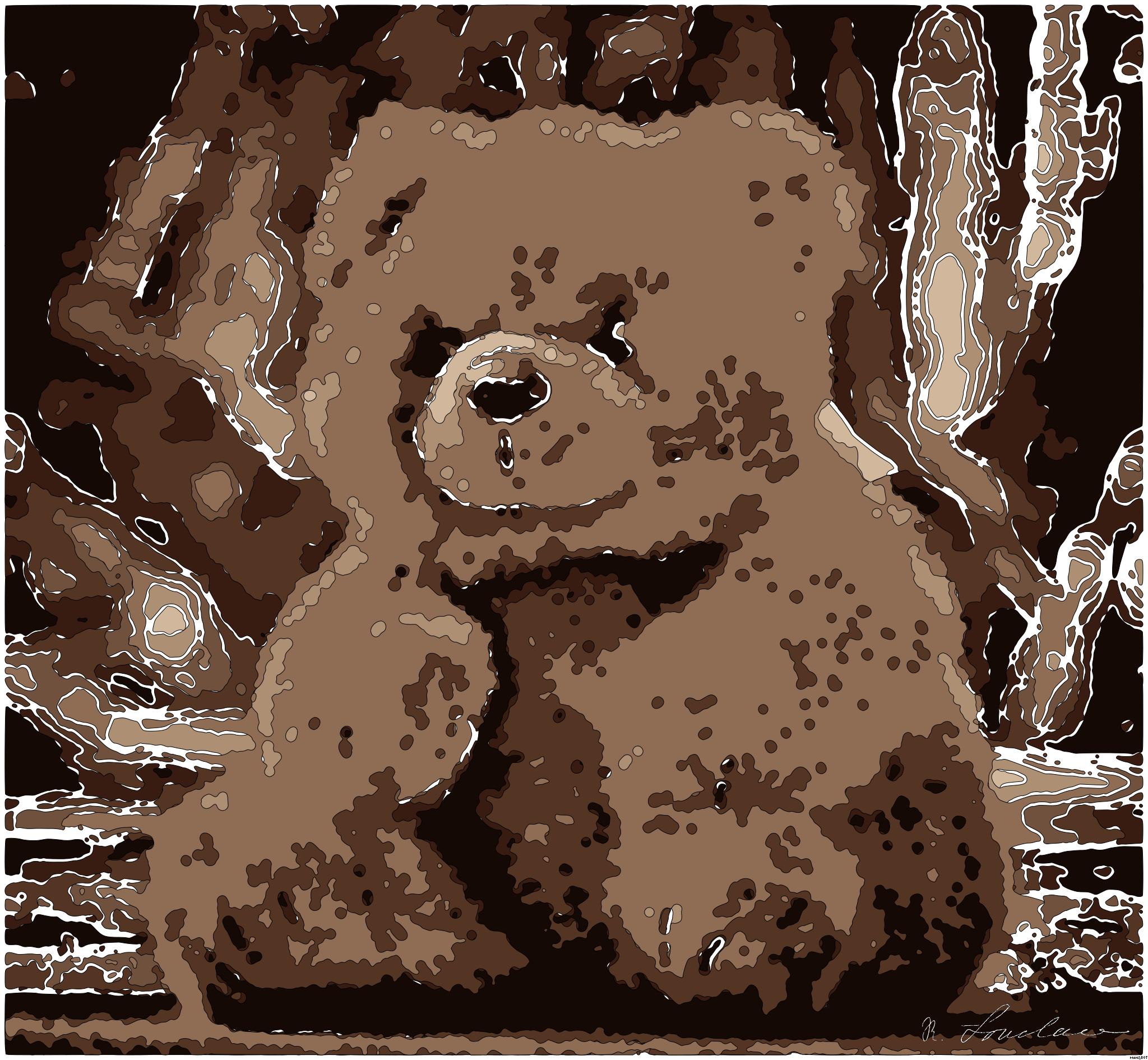 Drawn by bot VDjdreMUXnj8PQ5jeCRk7A; art-bloby; None AI Art