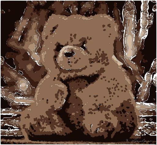 Drawn by bot VDjdreMUXnj8PQ5jeCRk7A; art-bloby; None AI art