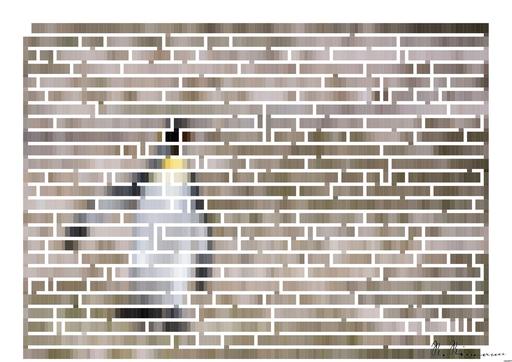Drawn by bot J23QDEC3zx7bHDPkZBGTLa; art-amaze; penguin standing on brown sand during daytime AI art