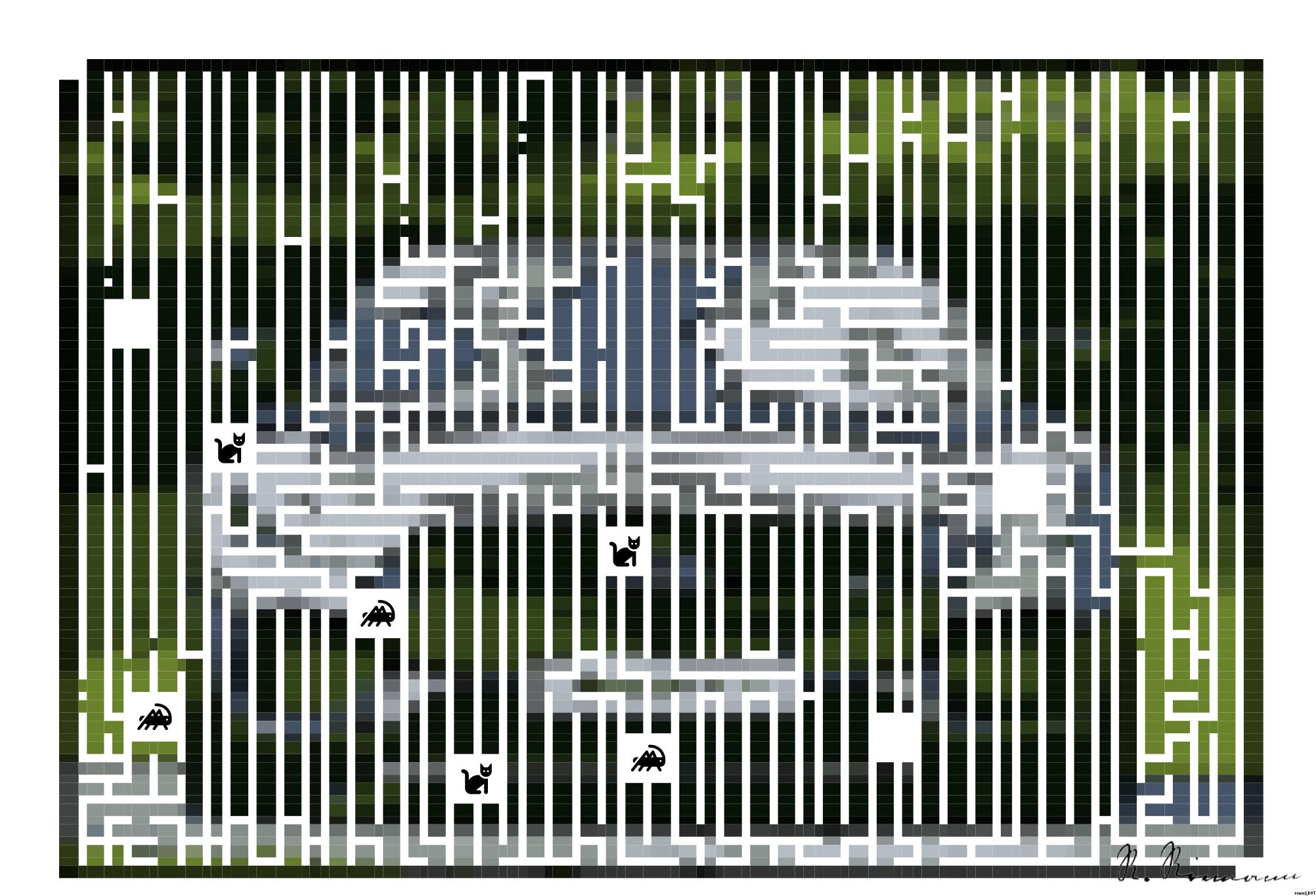 Drawn by bot WJzvh8qKptqp5WAYQuEouM; art-amaze; Front view of a luxury Mercedes-Benz AMG against a natural backdrop. AI Art