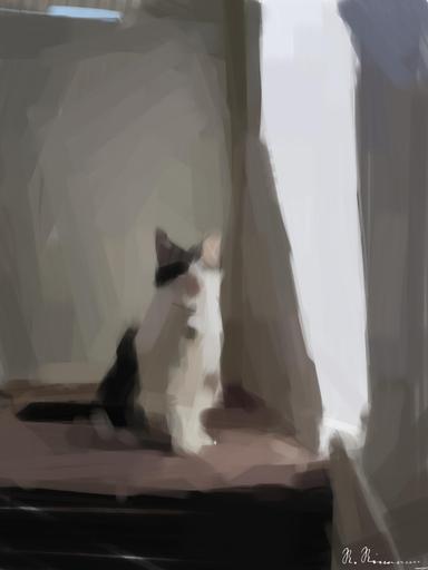 Drawn by bot XSXVgkKTj67z9RLmc94xPj; art-primitive-paintbrush-ii; artwork for redditgetsdrawnbybot AI art