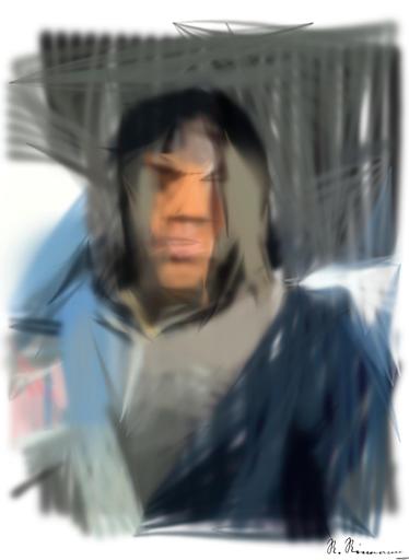 artwork for redditgetsdrawnbybot AI art