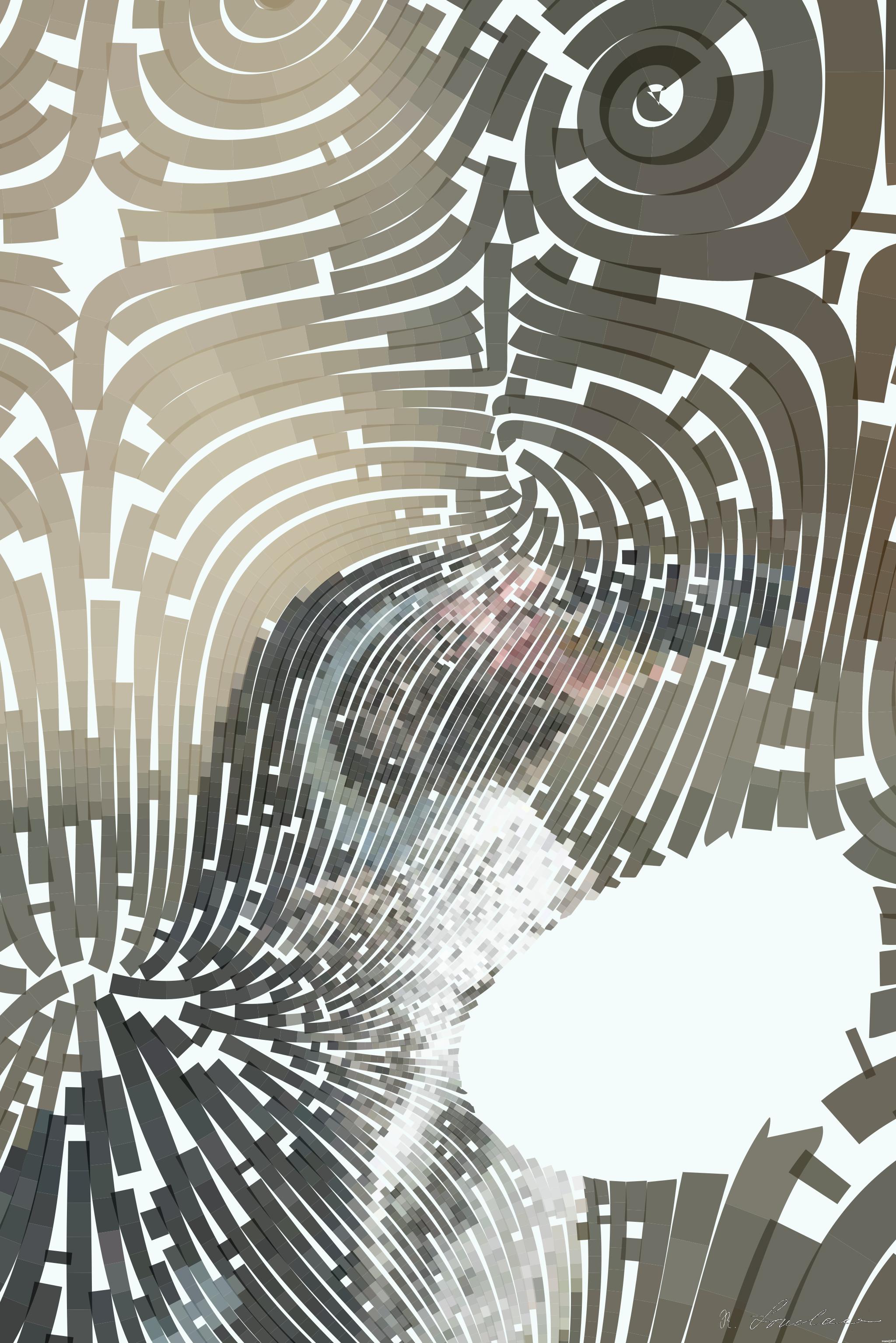 Drawn by bot dJNef6E36Nrw9CZAbWSjgz; art-flowy; a close up of a penguin with a blurry background AI Art
