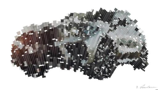 Drawn by bot BCCHwN4dRL9G5AfotadcWr; art-flowy; white bmw m 3 coupe on brown field under gray cloudy sky during daytime AI art