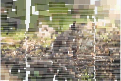 Drawn by bot TBmitmNth84mEGVEG8XZTP; art-flowy; Adorable bear cub exploring its natural habitat on a sunny morning in the forest. AI art