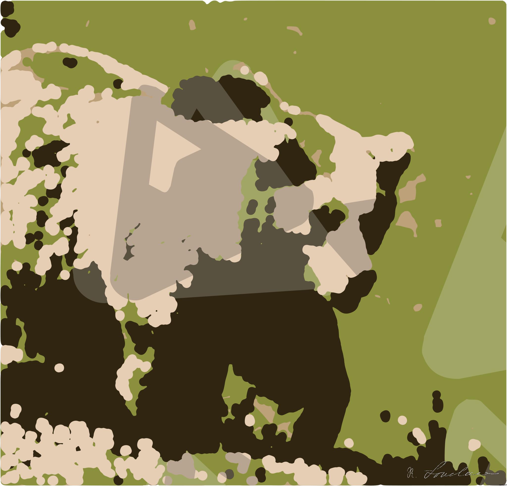 Drawn by bot RSuXmbzDXLhmdp6oaoXGPE; art-bloby; A majestic grizzly bear standing near a pond in its natural habitat, full of life. AI Art
