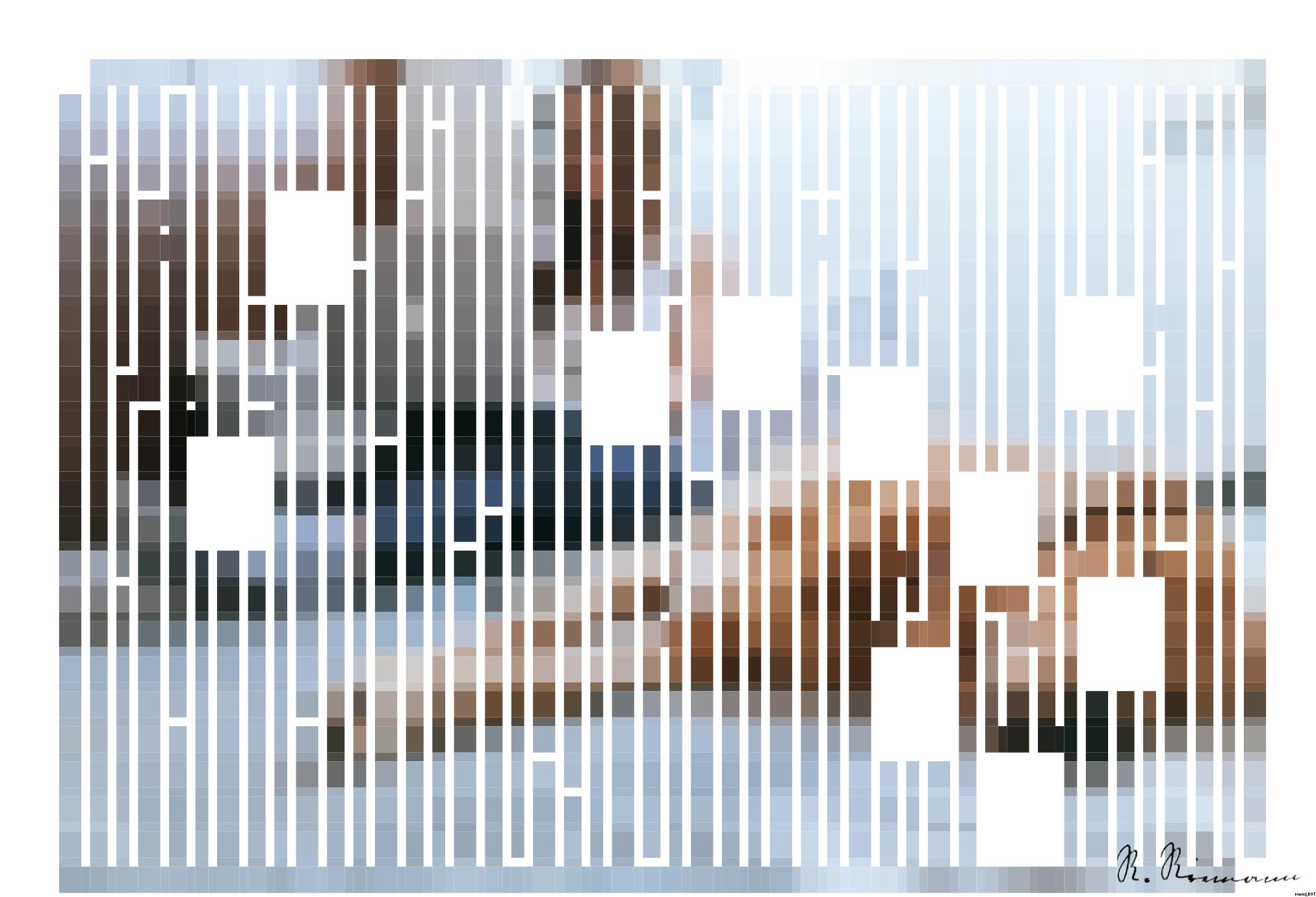 Drawn by bot kDTssAW9MCUpKWF4PPxuEL; art-amaze; Golden Retriever lying on bed AI Art