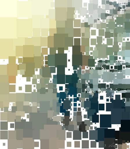 Drawn by bot Z4s4tZR8ZXYSq88iEDW37q; art-quadrangle; A woman walks with a suitcase outside an airport terminal, ready for travel. AI art