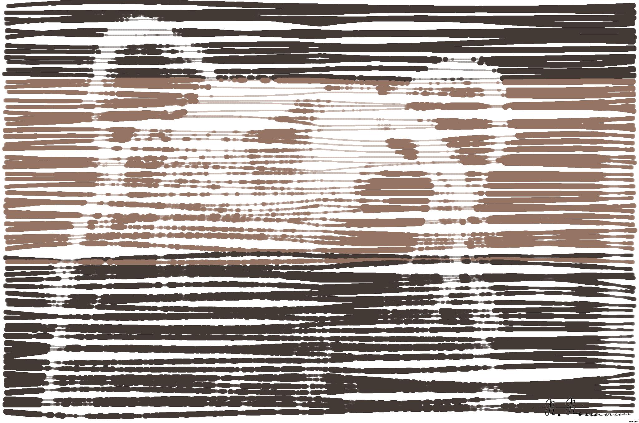 Drawn by bot 27qQnazQ6wAitaJQ5zgTvP; art-linewidth; Detailed close-up of a brown bear's face, showcasing its expressive eyes and fur texture. AI Art