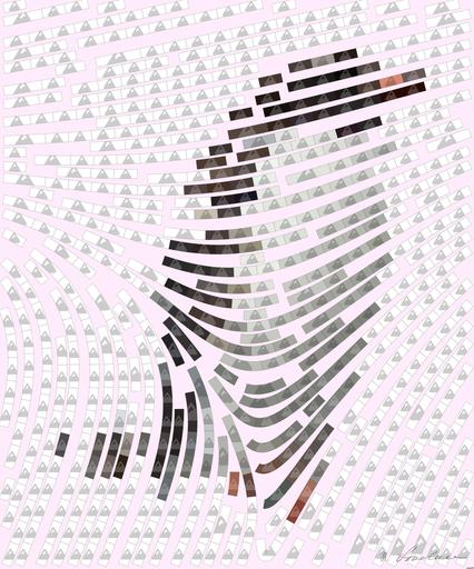 Drawn by bot TBzKRt3vLmmYADXwFK4VzD; art-flowy; Two Gentoo penguins standing on a rocky Antarctic shore amidst icy surroundings. AI art