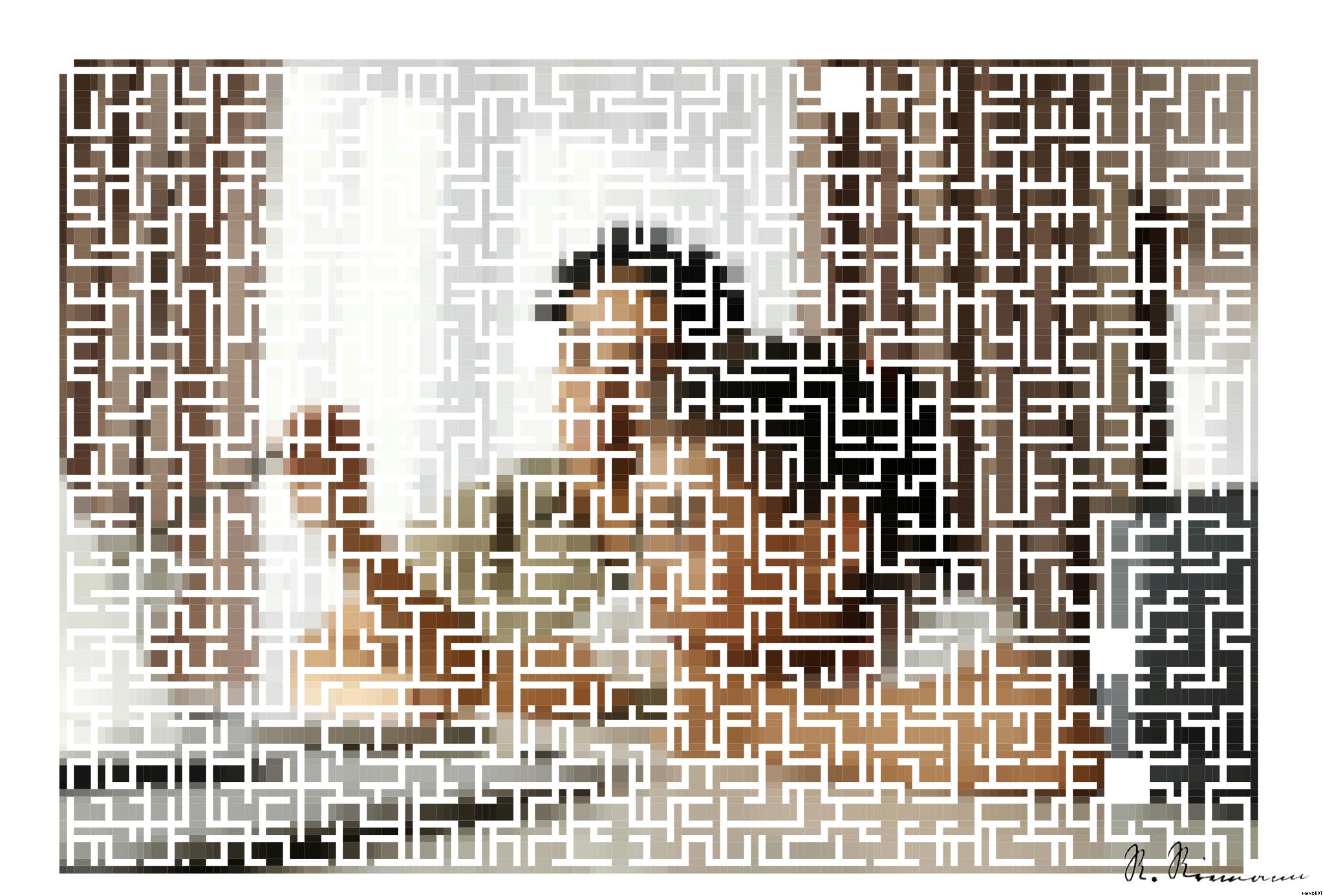 Drawn by bot MBHcKdzdVC3LY586NEZuRs; art-amaze; Mother and daughter engaged in online learning at home, using a laptop. AI Art