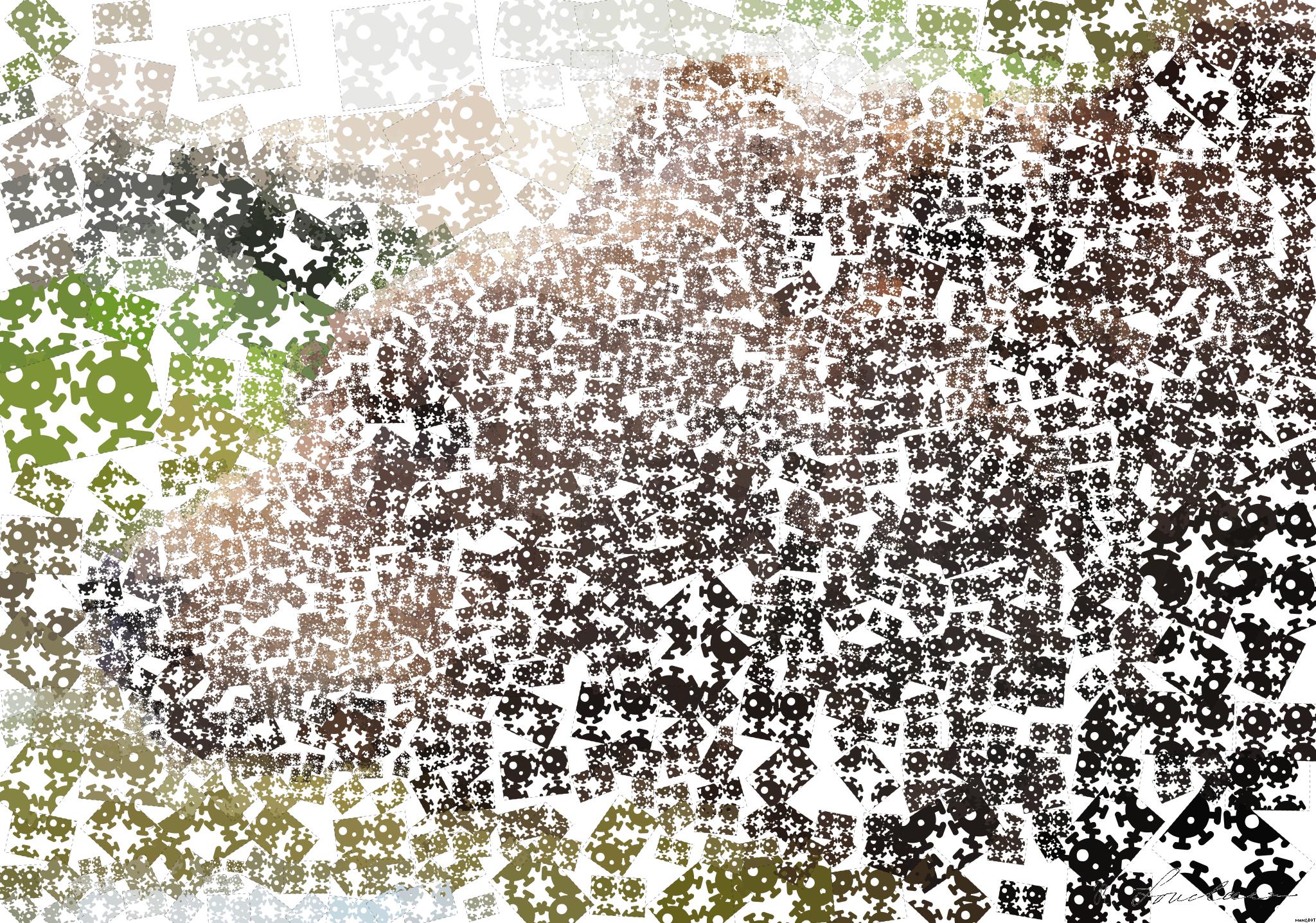 from CC0 photo AI Art