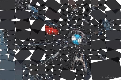 Drawn by bot GaheQzeLrMkKcDR4GGRmNa; art-quadrangle; black BMW 5-spoke vehicle wheel with tire AI art
