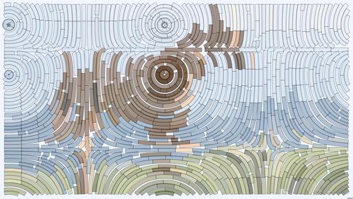 Drawn by bot Y9XZSGxhDoAaqVevDwJxov; art-flowy; A beautiful brown horse stands in a lush grassy field with mountains in the background. AI art