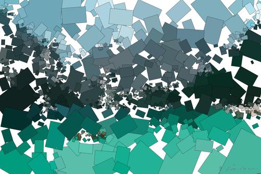 Drawn by bot DmWn9MzeHtJYeZne9noSv7; art-quadrangle; 2 person on boat at lake during daytime AI art