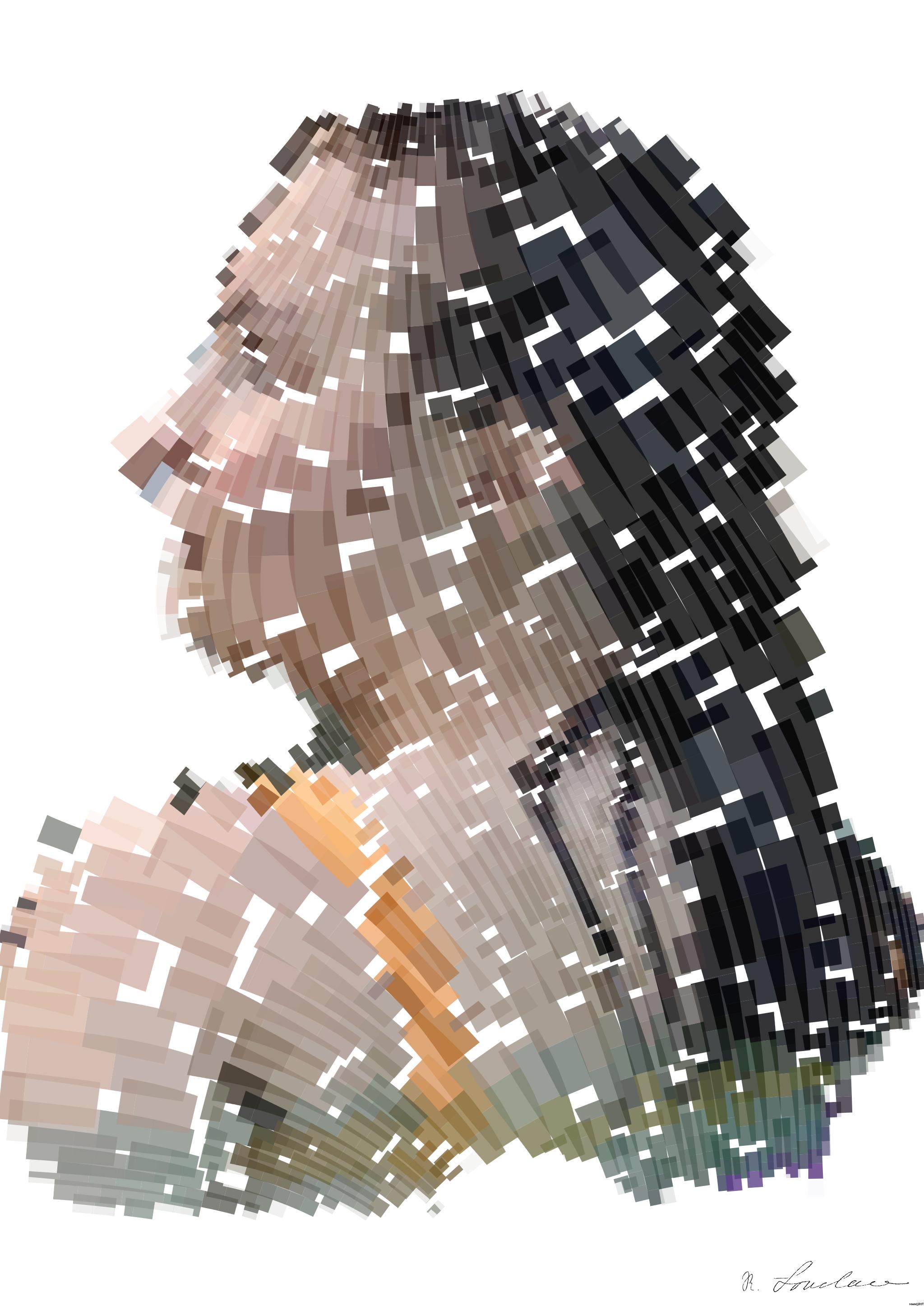 Drawn by bot c4vtgWh3ztEMrPe3icWoGa; art-flowy; artwork for redditgetsdrawnbybot AI Art