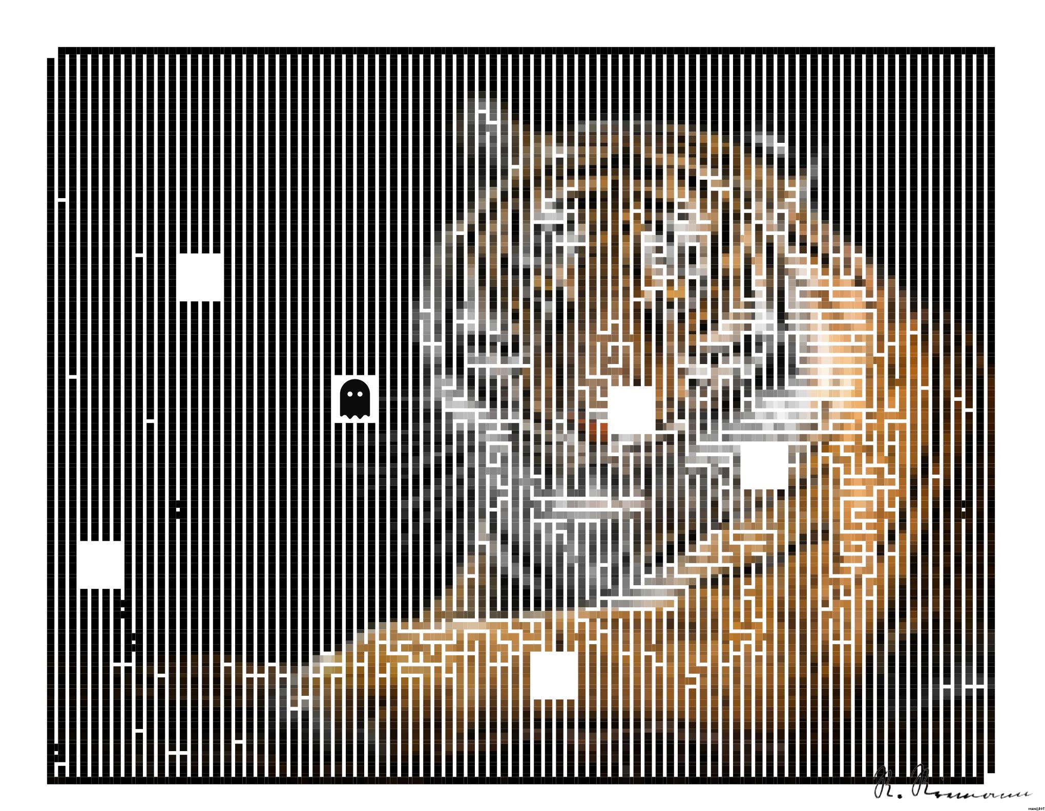 Drawn by bot cDVKUMn3NcuGZf2DTE3tRg; art-amaze; Close-up portrait of a Bengal tiger showcasing its fierce gaze and striking stripes in a dramatic setting. AI Art