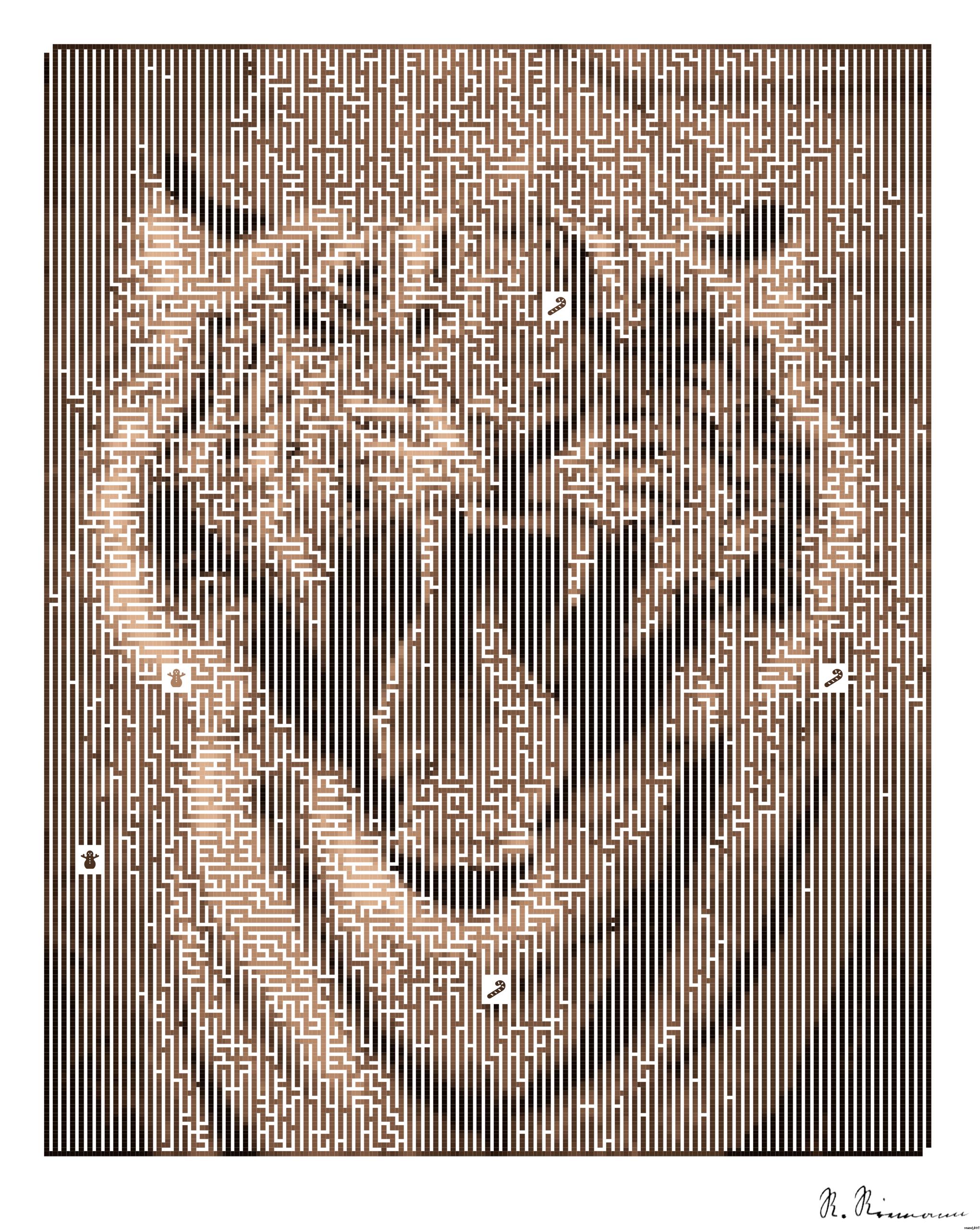 Drawn by bot LfrVQ6CEqUvb7Qp5rS6eqJ; art-amaze; brown and black tiger showing tongue AI Art