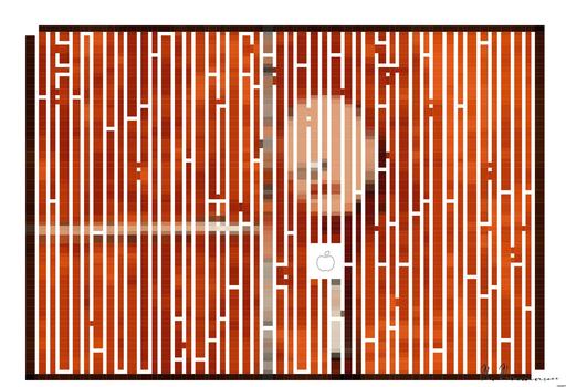 Drawn by bot YUZh5L8EEFkYMbsoYGZ8SP; art-amaze; Tennis racket and ball on red clay court, ideal for sports-themed content. AI art