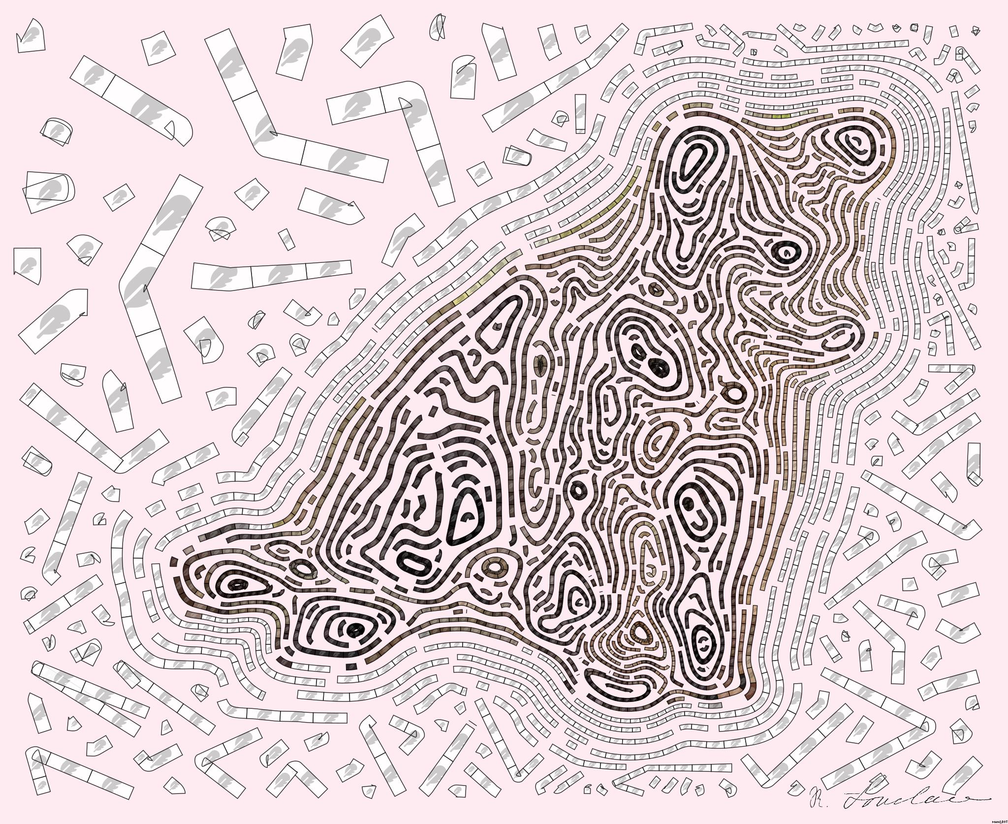 Drawn by bot A6GS7C3nHEaHgKq6vygcfS; art-flowy; None AI Art