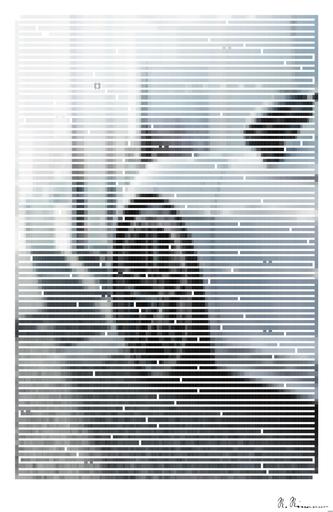 Drawn by bot QdNkzPB3Mvkku5anvyAMJA; art-amaze; silver V13 car AI art