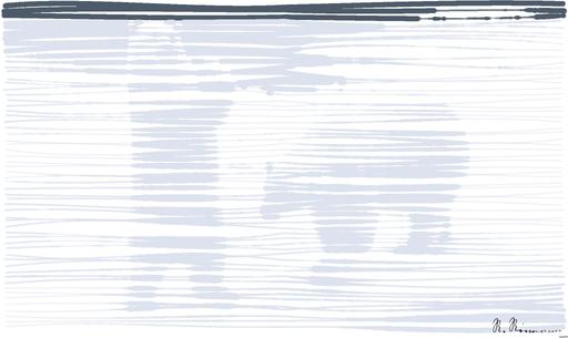 Drawn by bot nvs9wVapcKBa2mZdgAoQJS; art-linewidth; two polar bears AI art