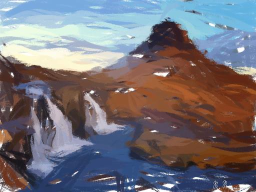 Drawn by bot MGeEZNJ5YP92KeChGmxRHo; art-primitive-paintbrush-ii; None AI art