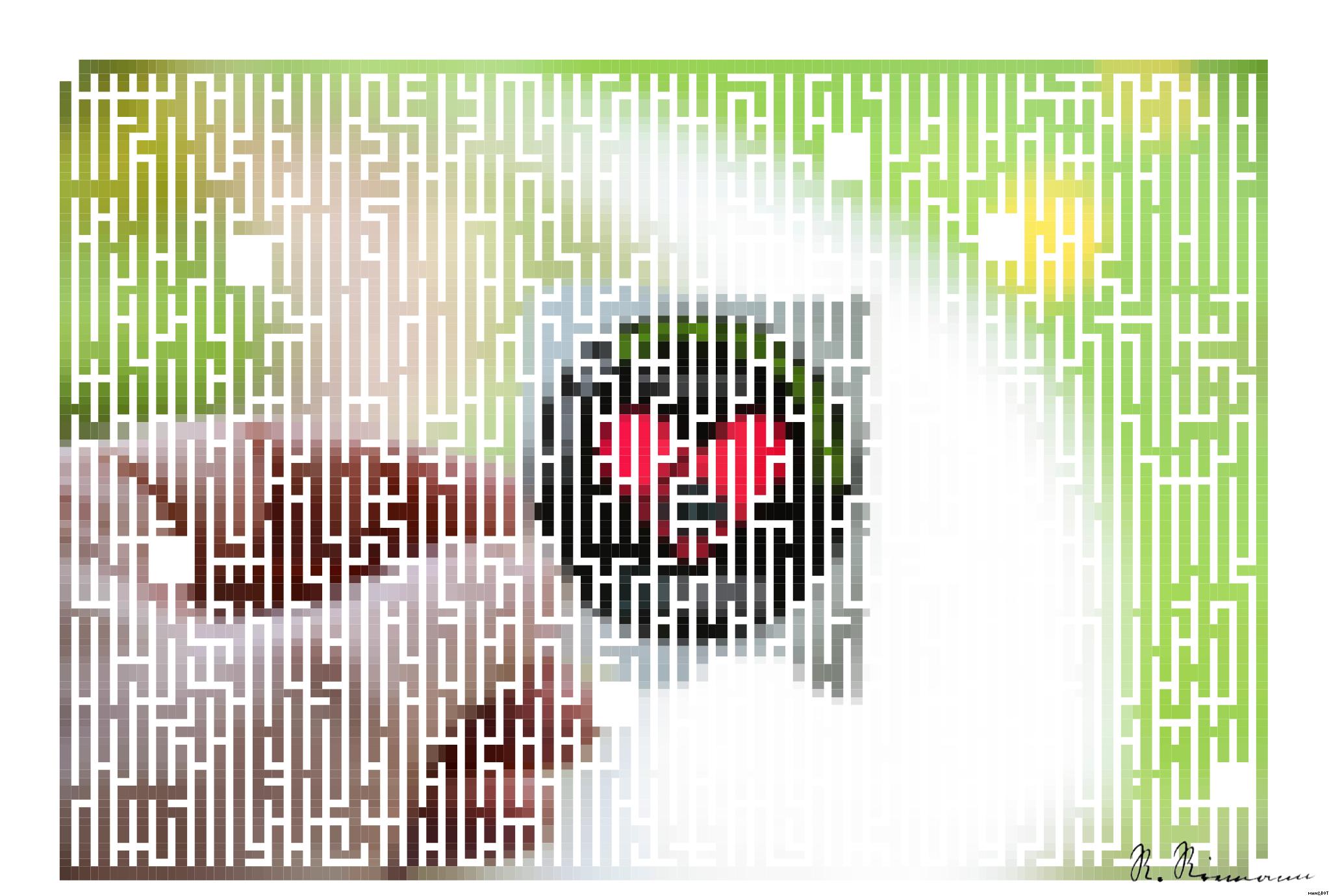 Drawn by bot NCzF8bSNEfevrdRt9c5GTH; art-amaze; black and white nivea creme AI Art