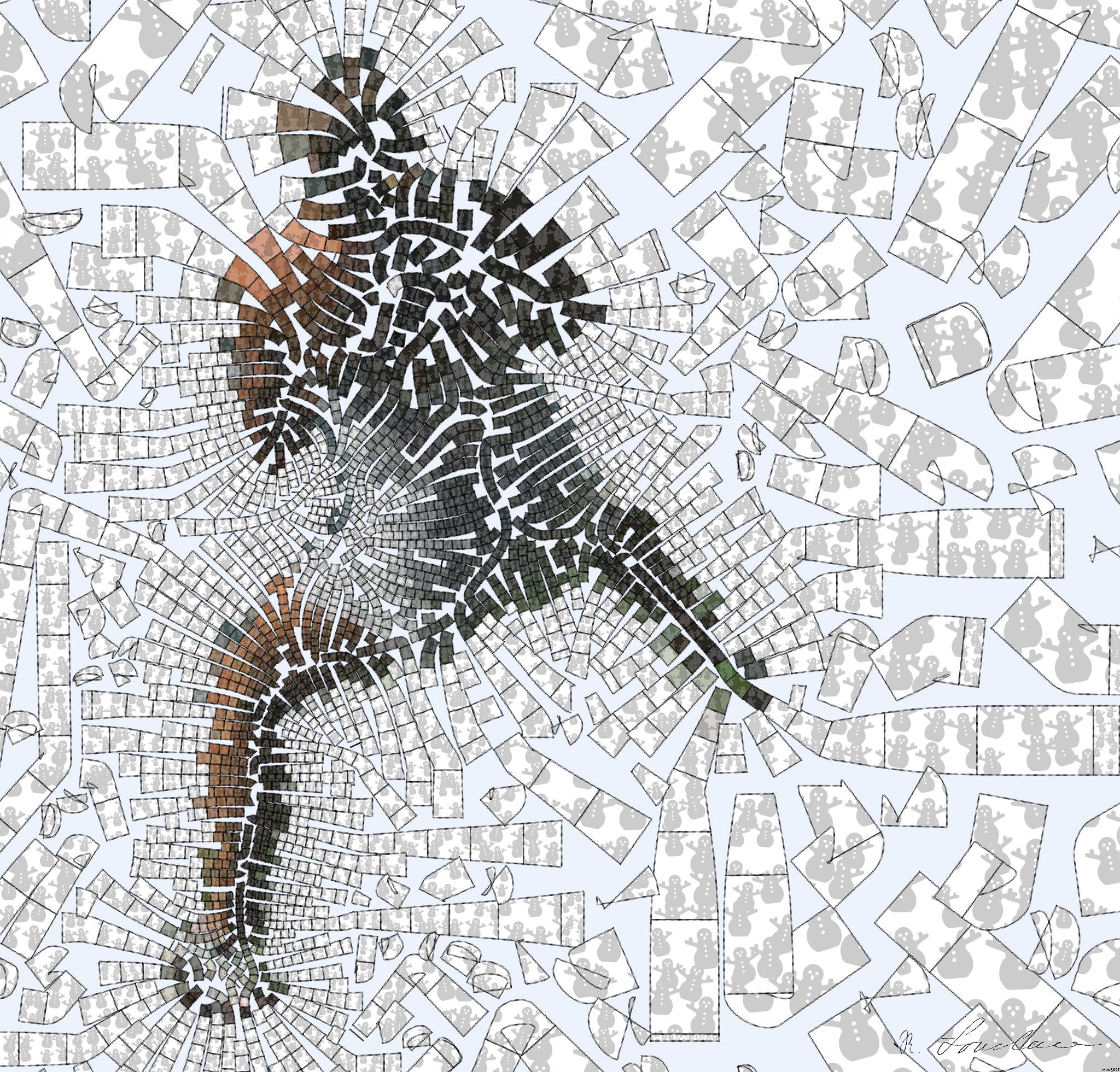 Drawn by bot fAH8xiFCuZRHwQvtM9R2LW; art-flowy; woman standing on stage AI Art