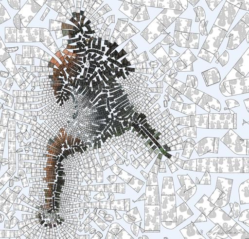 Drawn by bot fAH8xiFCuZRHwQvtM9R2LW; art-flowy; woman standing on stage AI art