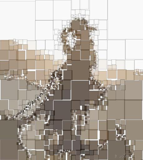 Drawn by bot acw8JfPaghRvSoKpyknS7s; art-quadrangle; man riding on white horse during daytime AI art